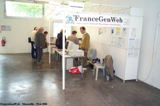 Le stand FranceGenWeb